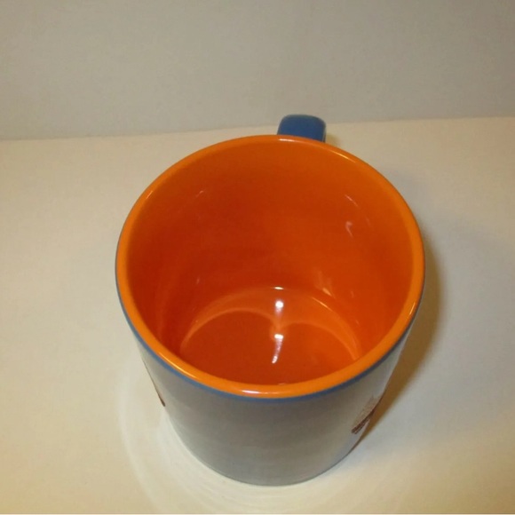 NEW Walt Disney Lilo And Stitch Glitter Mug 20 Ounce oz Coffee Tea Blue  Orange - Picture 3 of 4